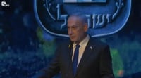 נתניהו בהדלקת נר חנוכה במכללה הלאומית לשוטרים