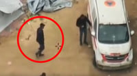 אמבולנס "תמים" ברחובות עזה: המצלמות תיעדו את הצגת המחבלים