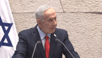 נתניהו, הערב במליאה