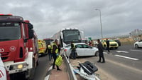 זירת התאונה