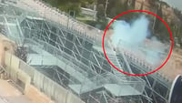 תיעוד: ראש קרב של טיל איראני נופל בעוצמה ליד המקומות הקדושים