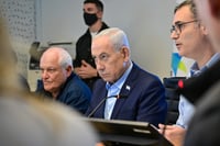 נתניהו בחמ"ל הבריאות