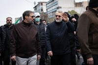 עלי לאריג'אני ביום שישי האחרון