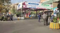 תחנת דלק מושבתת באיראן במלחמת עם כלביא