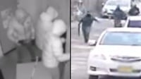צפו: כך נתפסה חוליית שודדים תוך כדי ניסיון לנסר את הכספת