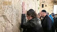 נשיא ארגנטינה חוויאר מיליי בכותל המערבי