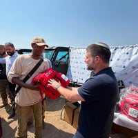 צעד ראשון: סמוטריץ' וסטרוק חילקו עשרות רחפנים וריינג'רים