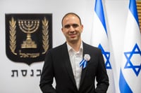 רון כץ, בטקס השבעת הכנסת
