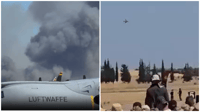 מול אלפי צופים: מטוס קרב התרסק שני טייסים נהרגו