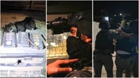 שלושה מבוקשים בפעילות טרור נעצרו בפשיטה לילית