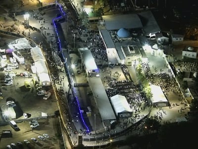 כוחות המשטרה בהילולת הבבא סאלי