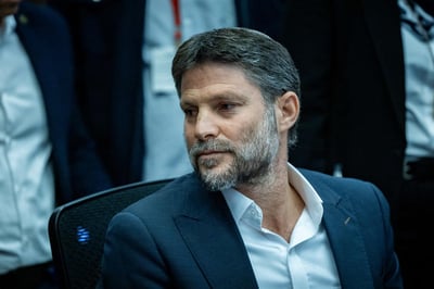 מתנגד לעסקה. בצלאל סמוטריץ'