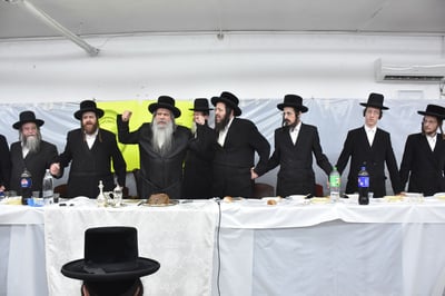 מעמד סיום זמן חורף בישיבת מאור התורה - קוידינוב