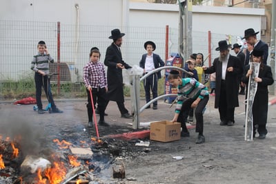הגאון רבי מסעוד בן שמעון בשריפת חמץ