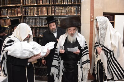 שמחת הברית בחצרות לעלוב - רחמסטריווקא - ביליץ