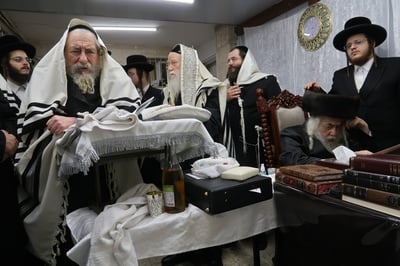 שמחת הברית לנין הגה"צ רבי מרדכי ברים