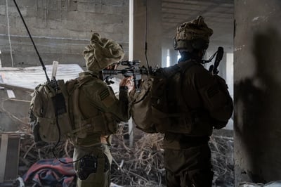 לוחמי גולני בפעילות מבצעית