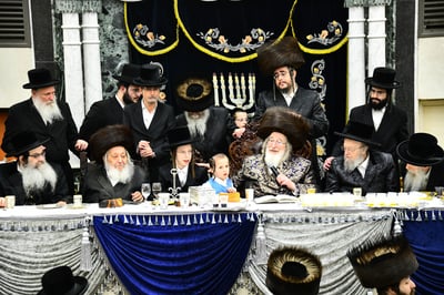 שמחת בר המצווה בחצה"ק ספינקא - נאראל 