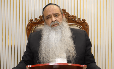הרב רפאל זר בפינה לפרשת אמור • צפו