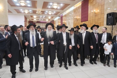 שמחת נישואי נכדת הגאון רבי משה מאיה