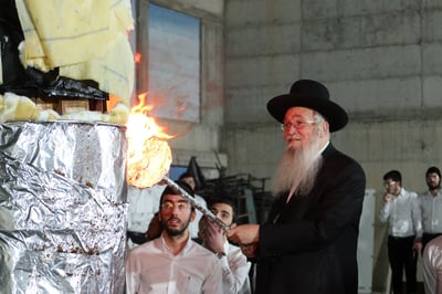 המשגיח הליטאי עם הנשמה החסידית הדליק בישיבה הספרדית