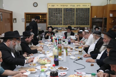 עצרת זכרון לזכר הרב דב גינזבורג ע''ה ביום ה'שלושים' לפטירתו