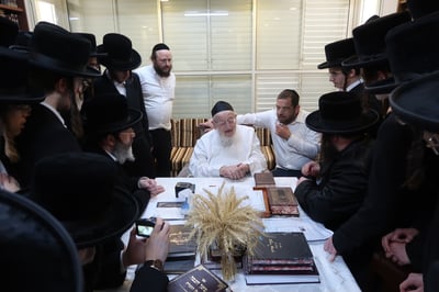 תלמידי ישיבת פיטסבורג אצל הגרמ"צ ברגמן