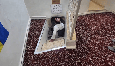 ביקור במקאם נבי סבלאן: "כמו הכותל המערבי אצל היהודים"