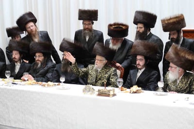 שמחת הברית בחצרות סערט ויזניץ - ויזניץ