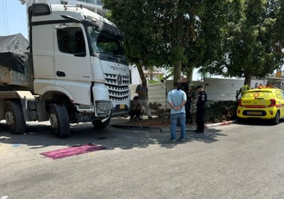 זירת התאונה