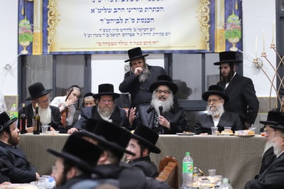 מעמד הכתרת הרה"ג ר' אלימלך שטרן 