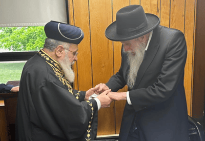הגר"י יוסף ורה"י הגר"א פלדמן