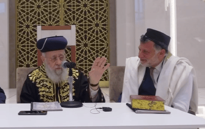 ברקע השיגורים מאיראן | הראשון לציון: ״לא להיכנס לחרדות, הקב״ה שומר עלינו״