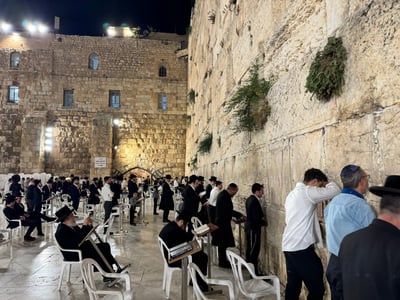 הכותל המערבי הערב