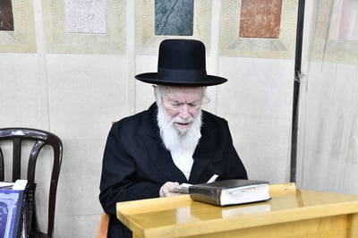 עצרת חיזוק בבית הכנסת ברמת אלחנן