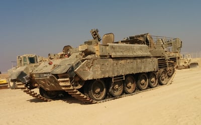 פומ"ה באימון בנגב