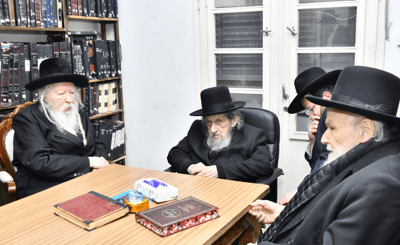 הפגישה של מנהיגי הציבור החרדי על חוק הגיוס 