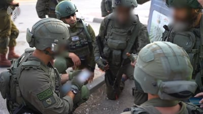 תוך 48 שעות  | אוגדה 96 השלימה את הקמתה והחלה לפעול בגבול המזרחי