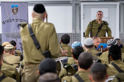 הרמטכ"ל עם לוחמי חשמונאים 