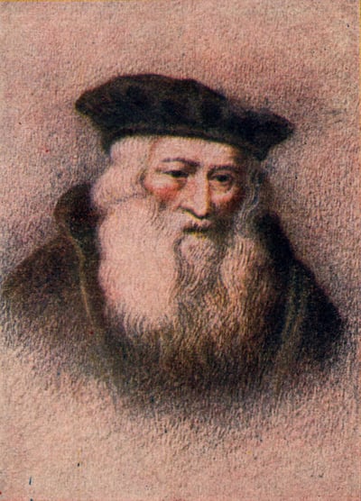  ציור בדיוני של יעקב בן אשר