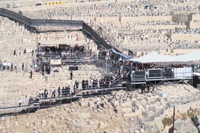 עליה לציון ה'אור החיים' הקדוש ביום ההילולא שנה שעברה