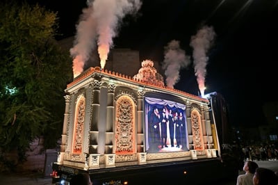 מעמד הכסת ספר תורה להיכל ישיבת הגרי"ש לצעירים