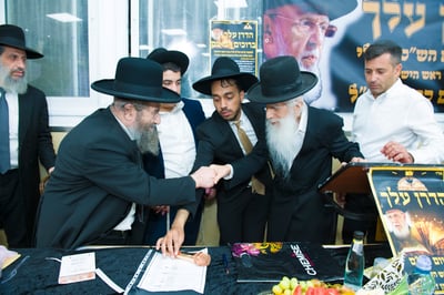 סיום הש"ס בהילולת חכם שלום כהן זצ"ל