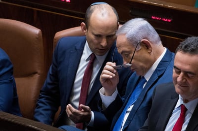 ראש בראש. נתניהו ובנט
