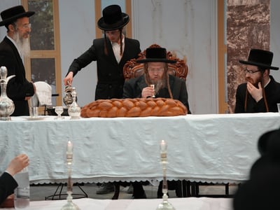 הילולא קדישא בשומרי אמונים