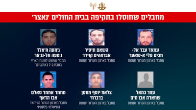 המחבלים שחוסלו בבית החולים שהותקף