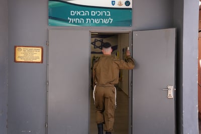חרדי מתגייס לצה"ל