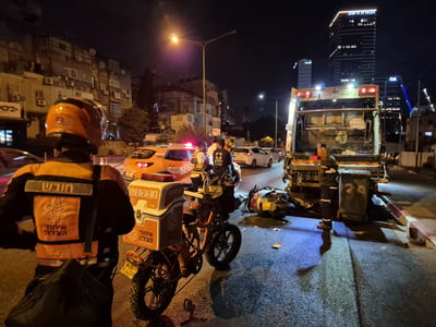זירת התאונה