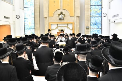 ערב ר"ה בחצה"ק נדבורנה