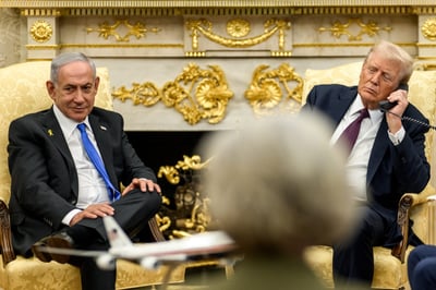 נתניהו וטראמפ